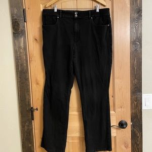 Coldwater creek black jeans - like new
